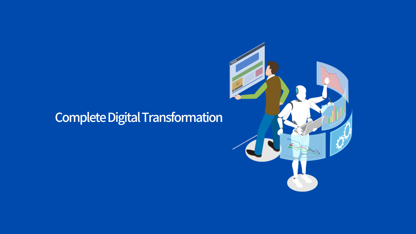 Complete digital transe formation